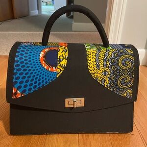 Handmade African Purse + matching Wallet